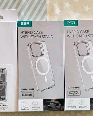 Bundle custodie Spygen iPhone 15 pro