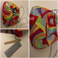 Borsetta con pailettes nuova