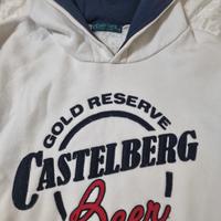 felpa uomo bianca e blu