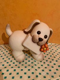 Thun cane con cartello