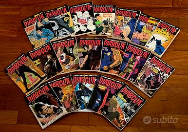 Serie 19 fumetti Diabolik 