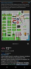 Kit educativo circuiti elettrici