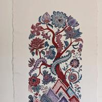 Dipinto originale a gouache su carta artigianale 