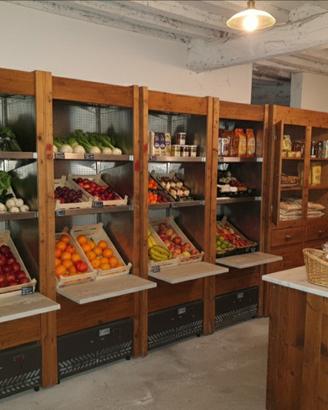 arredamento per negozio alimentare, frutteria