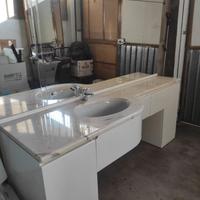 Mobile bagno con specchio