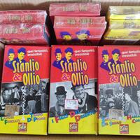 25 VHS nuovi Stanlio & Ollio
