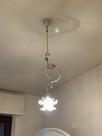 Lampadario a forma di fiore