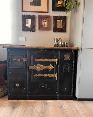 Cucina economica a legna Lacunza fimar n9