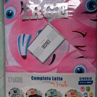 completo lenzuola 1 piazza Irge