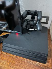 Play station 4 pro 1 tera