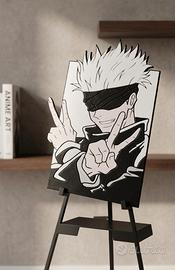 Quadretto satoru gojo - jujutsu kaisen