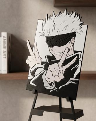 Quadretto satoru gojo - jujutsu kaisen