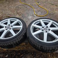 cerchi mercedes AMG 18 originali + michelin