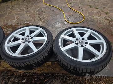 cerchi mercedes AMG 18 originali + michelin