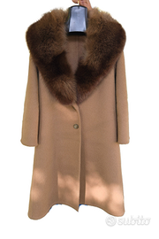 Cappotto misto alpaca lana - tessuto Loro Piana