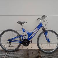 Bici MTB da 26" biammortizzata