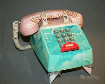 Telefono Scultura Vintage Anni 90 Hollis Fingold