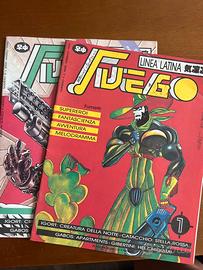 Rivista a fumetti FUEGO - n.1 e 2 anno 1990