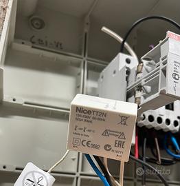 Ricevitore radio nice TT2N + contattore modulare