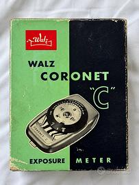 Walz Coronet C esposimetro vintage Made in Japan