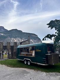 Food truck roulotte vintage