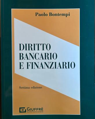 Diritto Bancario e Finanziario ISBN 9788828833543
