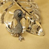Spilla Vintage Papera Argento 