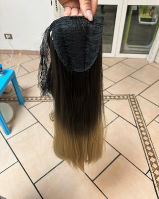 Extension capelli a coda di cavallo