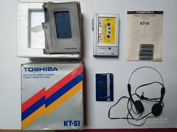WALKMAN TOSHIBA KT-S1 -  cassette e radio stereo