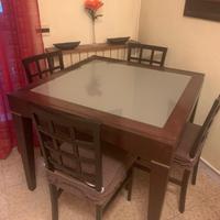 Tavolo in wenge