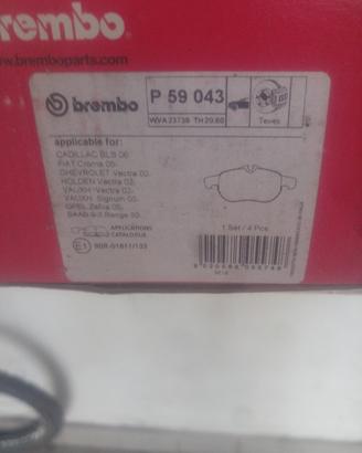 pastiglie auto + dischi Brembo
