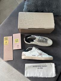 scarpe golden goose nuove 42 uomo bianche