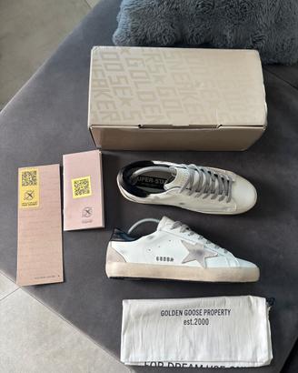 scarpe golden goose nuove 42 uomo bianche