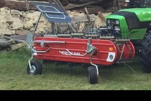 Voltafieno ranghinatore a nastro Morellato