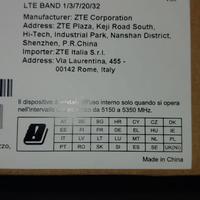 Router ZTE modello MF297D