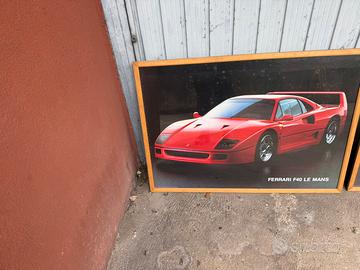 Quadro Ferrari F40
