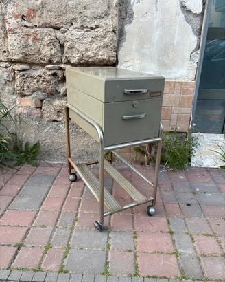 fascicolatore cassettiera industriale  vintage