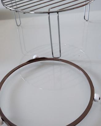 supporto e griglia per Piatto microonde De Longhi 