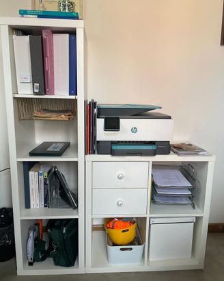 Libreria scaffale Ikea Kallax bianca