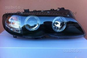 Coppia fari SONAR Angel Eyes Led BMW E46 berlina 0