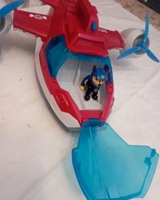 PawPatrol Aereo salvataggio dei mitici eroi 