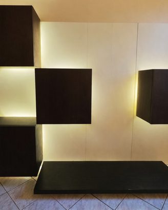 Parete attrezzata Acerbis–Life (design Monsani)