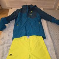 Salomon: completo neve giacca e pantalone Uomo S