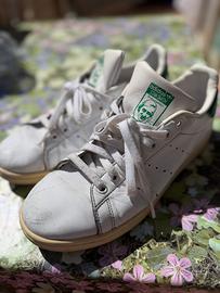 Adidas Stan smith white green
