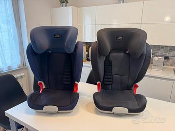 Coppia seggiolini auto Britax Romer
