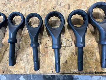 Chiavi poliginali curve Fermec varie misure