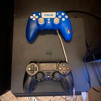 PS4 slim + controller originale e controller dell’