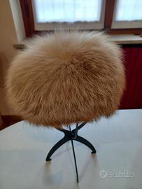 cappello colbacco morbida pelliccia volpe