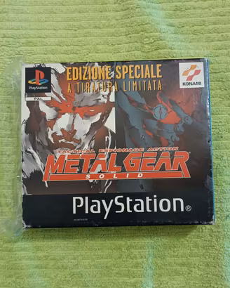 Metal Gear Solid Edizione Speciale a Tiratura Limi