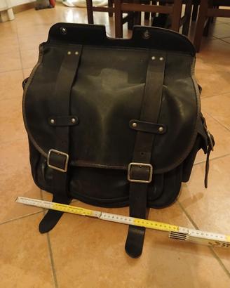borsa laterale cuoio